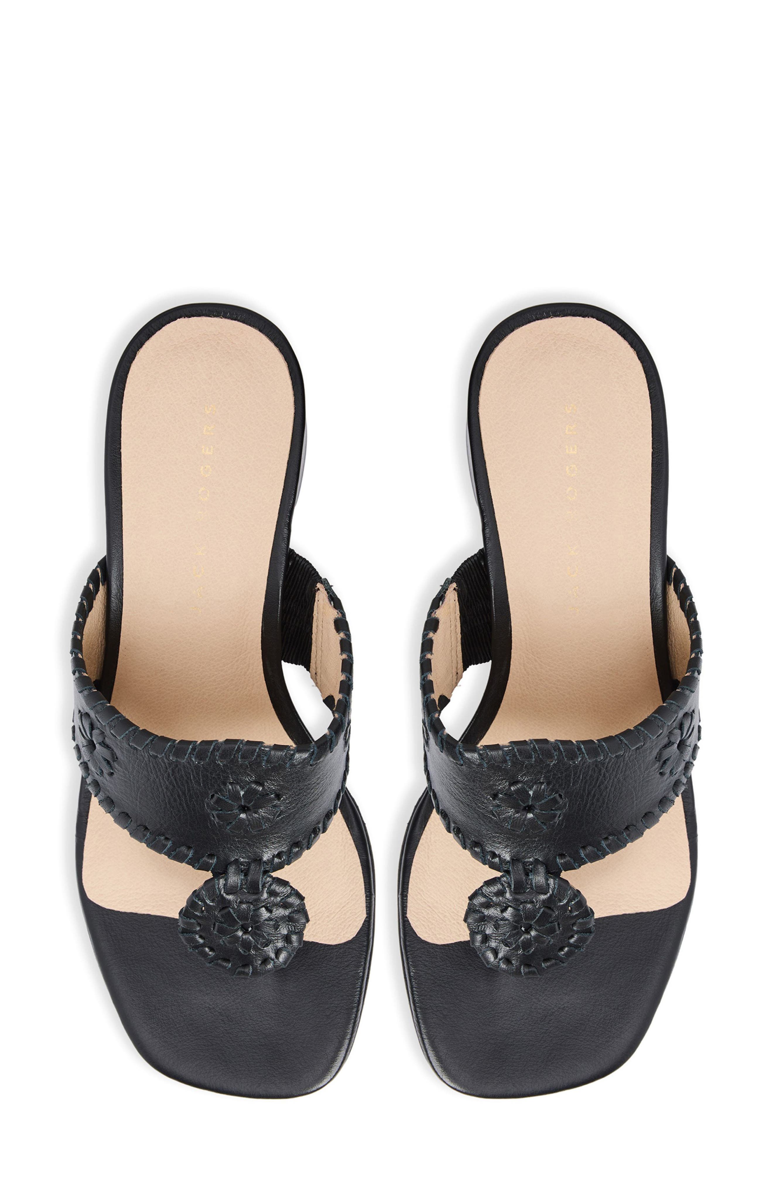 Jacks City Slide Sandal, Alternate, color, BLACK