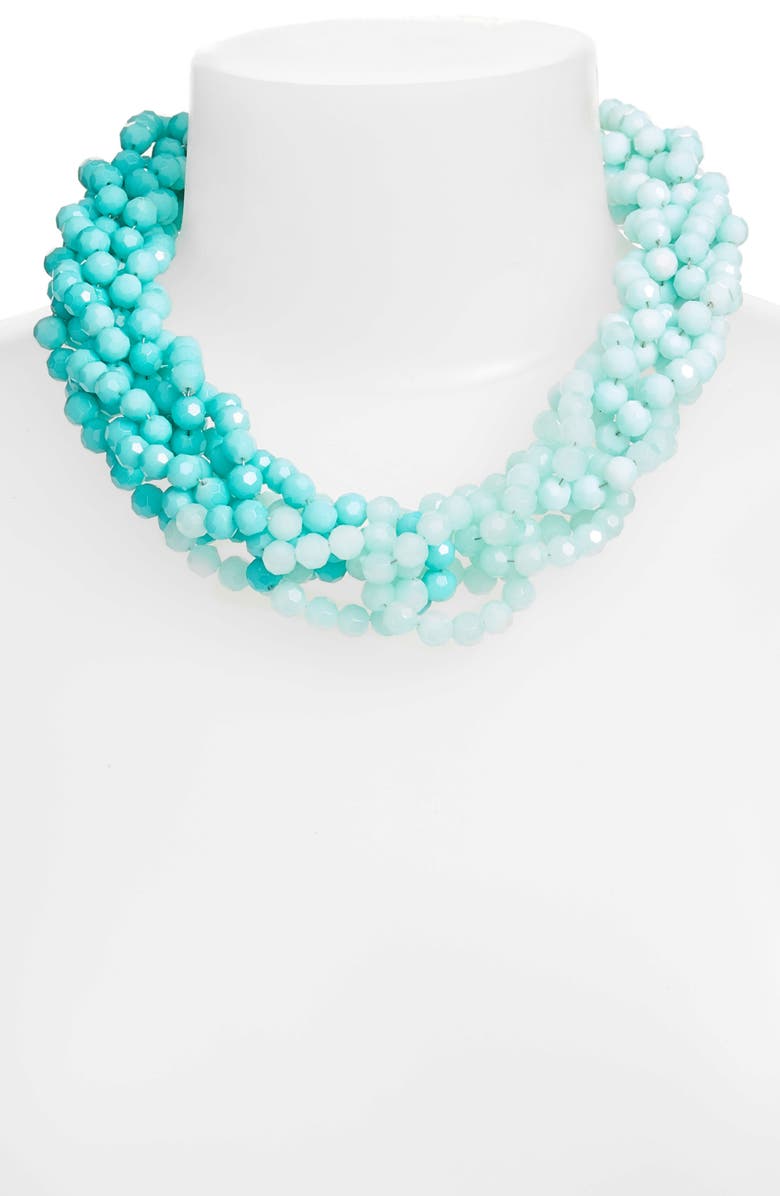 Kate Spade New York the bead goes on collar necklace, Alternate, color,