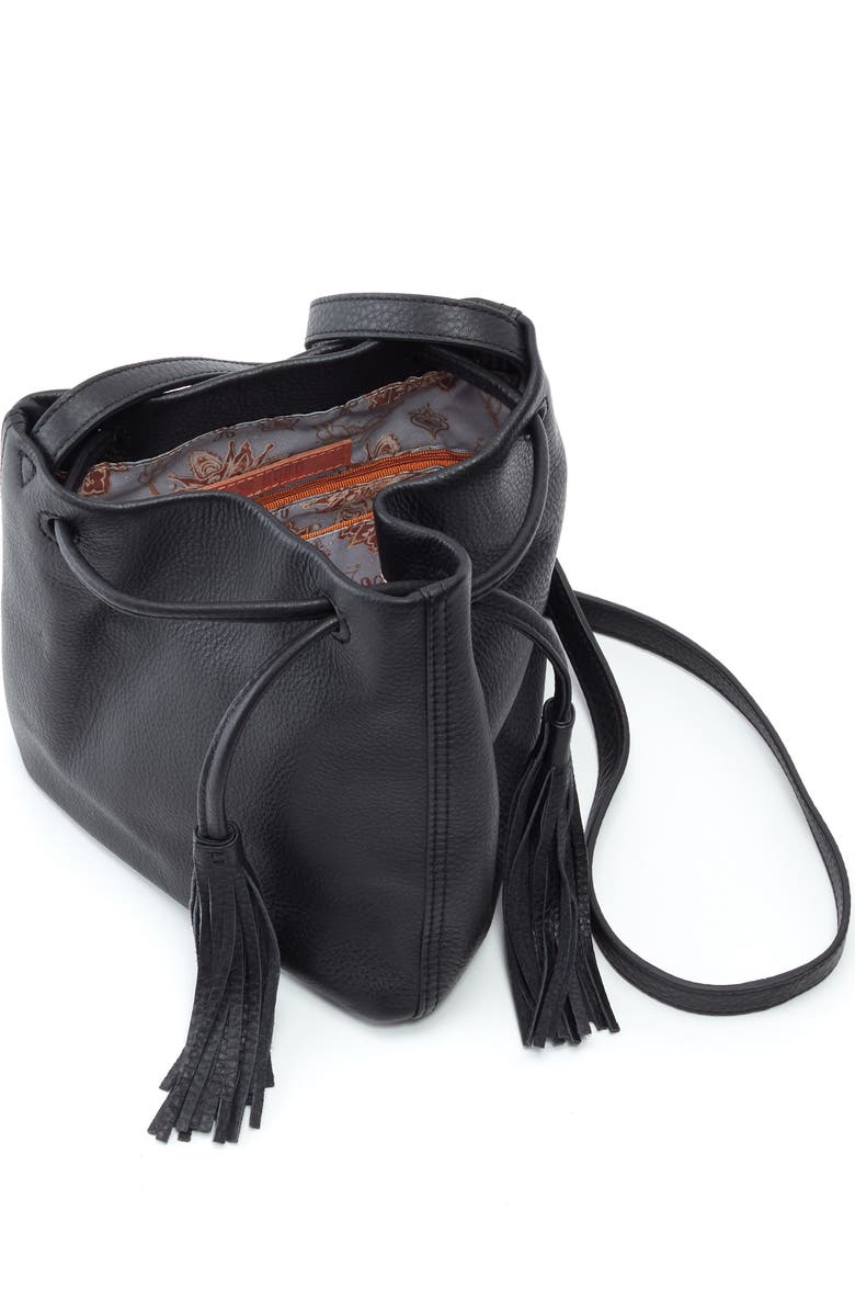 HOBO Sander Leather Crossbody Bucket Bag, Alternate, color,