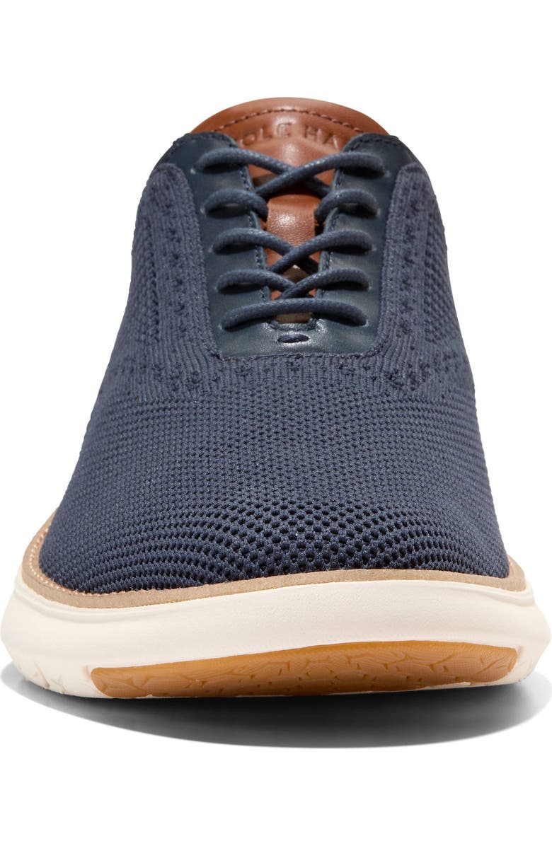 Cole Haan Grand Remix Oxford, Alternate, color, Navy Blazer/British Tan/Ivory