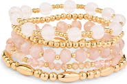 NORDSTROM RACK Assorted 5-Pack Stretch Bracelets