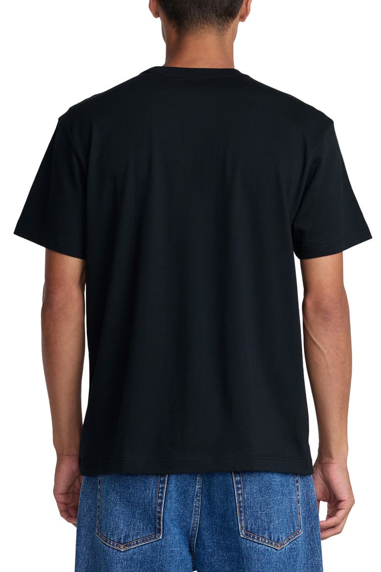 Spanky Fuego Cotton Graphic T-Shirt, Alternate, color, BLACK