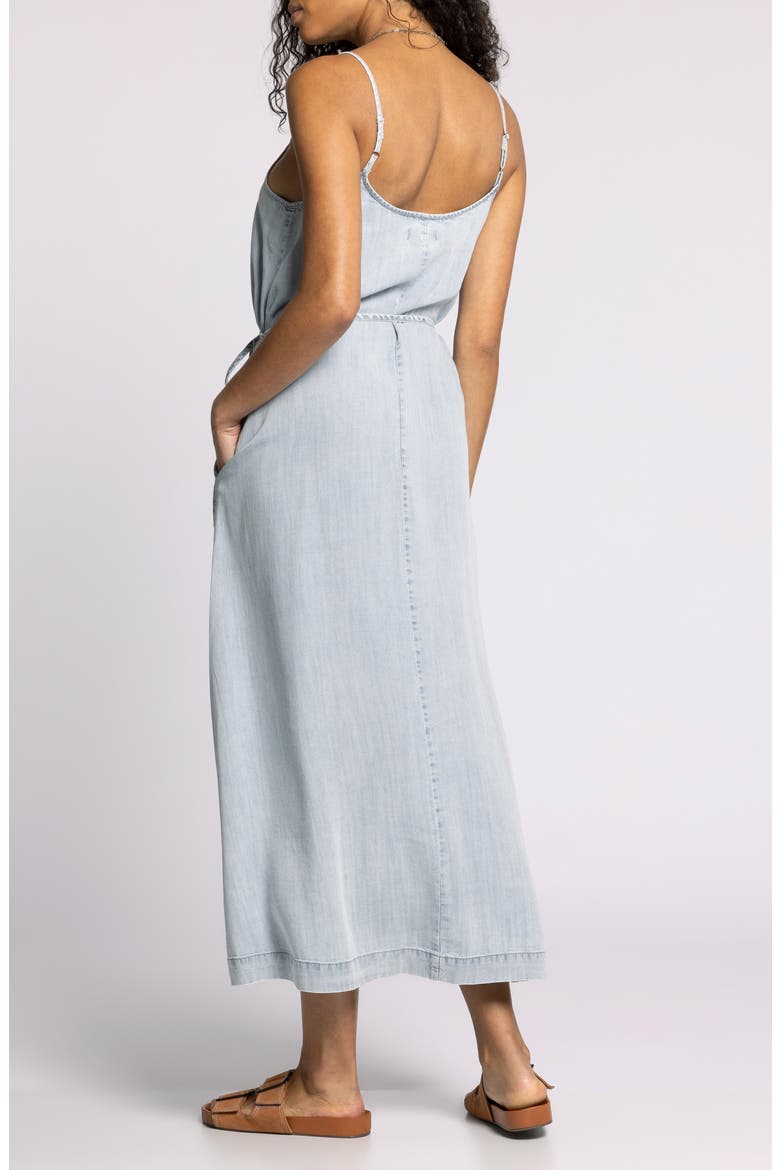Lyra Chambray Maxi Dress, Alternate, color, CLAUDIA WASH