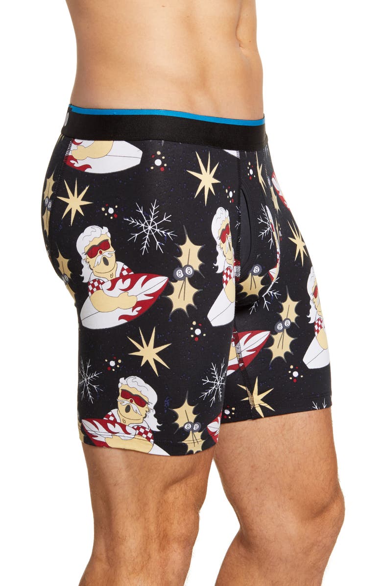 Stance Surfin' Santa Boxer Briefs, Alternate, color, 