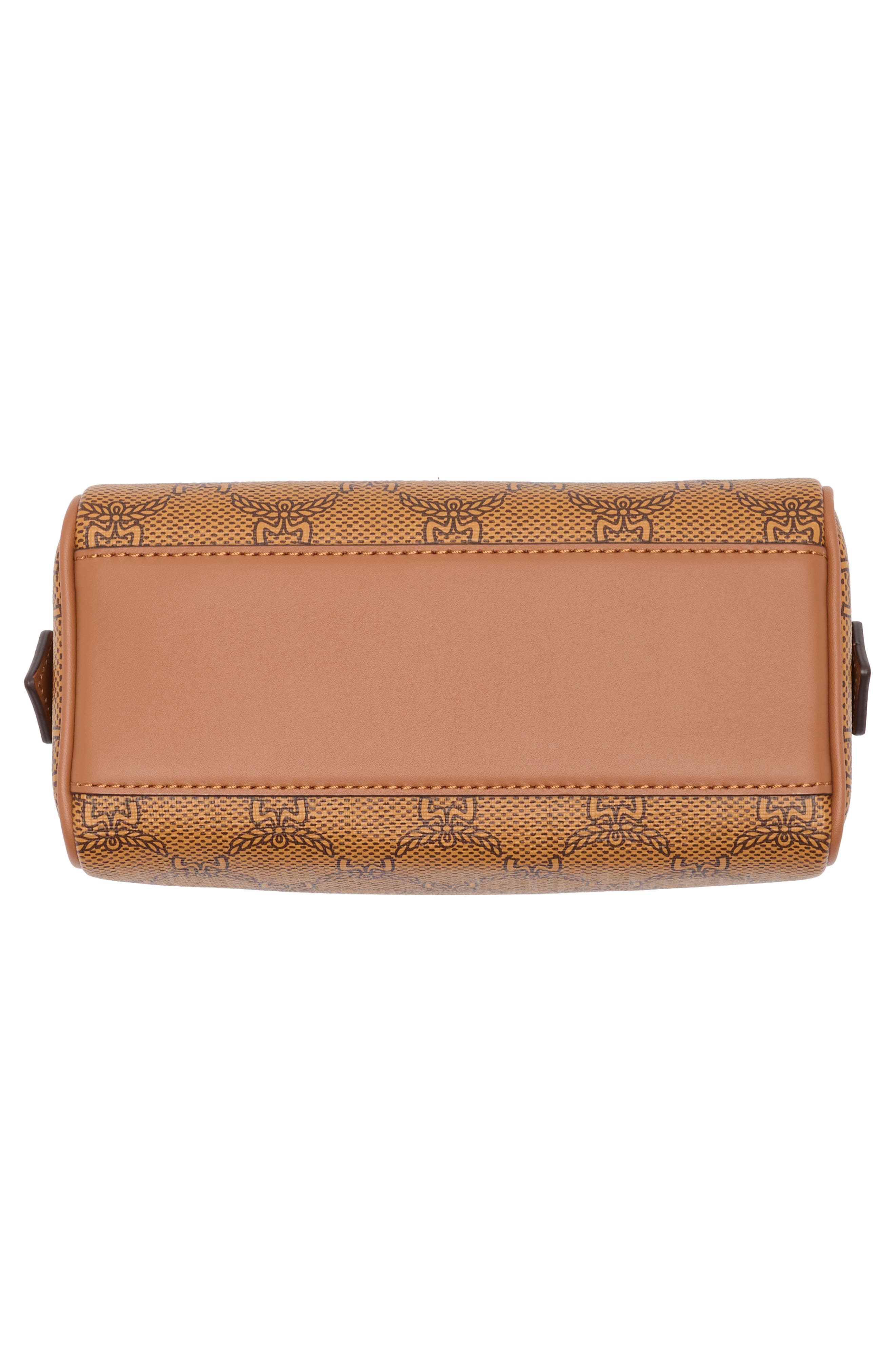 MCM Ella Mini Boston Barrel Bag, Alternate, color, 