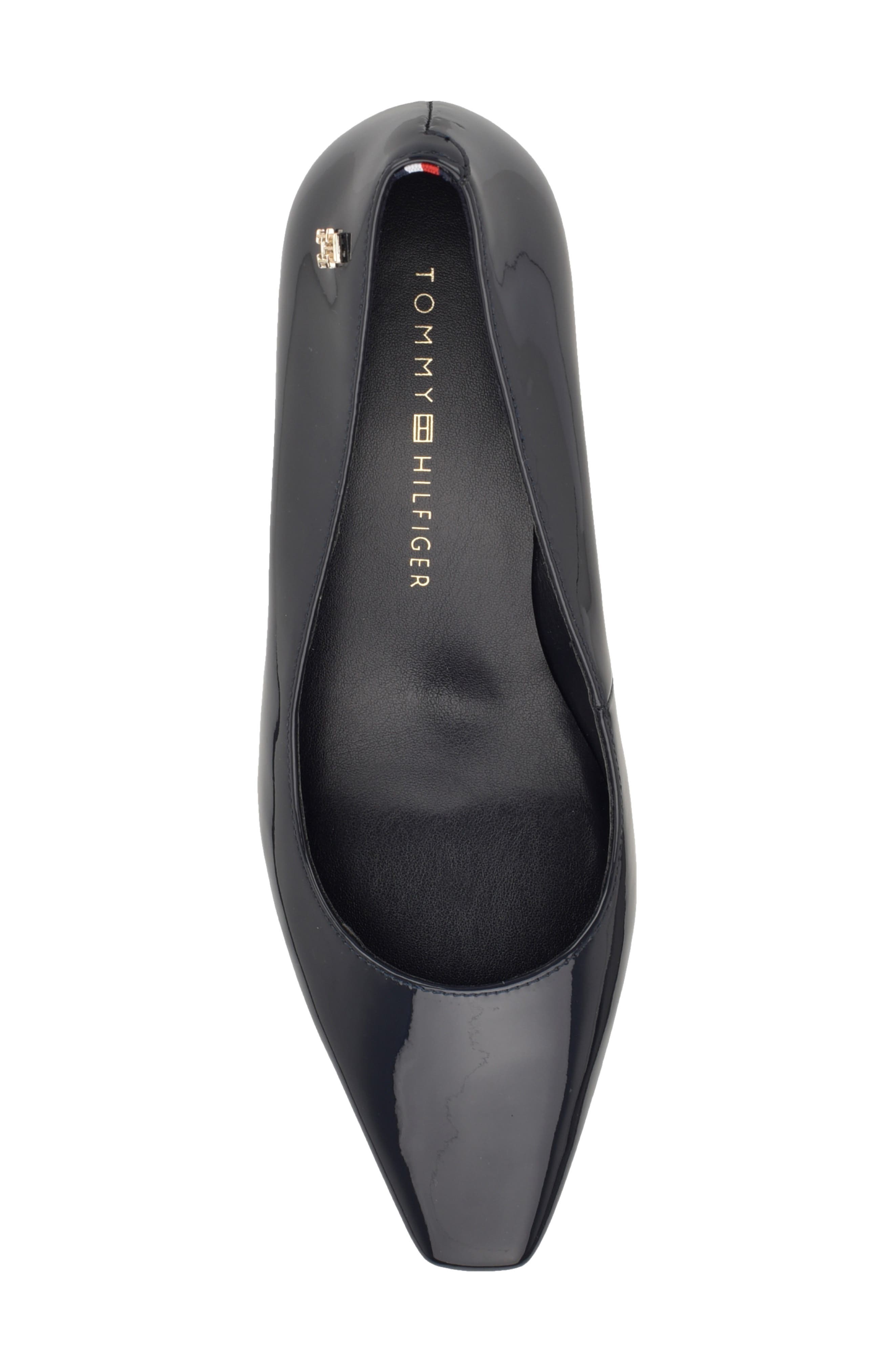 Opheili Block Heel Pump, Alternate, color, DARK BLUE