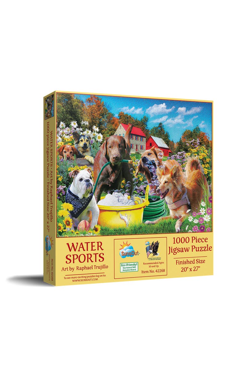Sunsout Water Sports 1000 piece Jigsaw Puzzle for Adults, Main, color, Multicolor