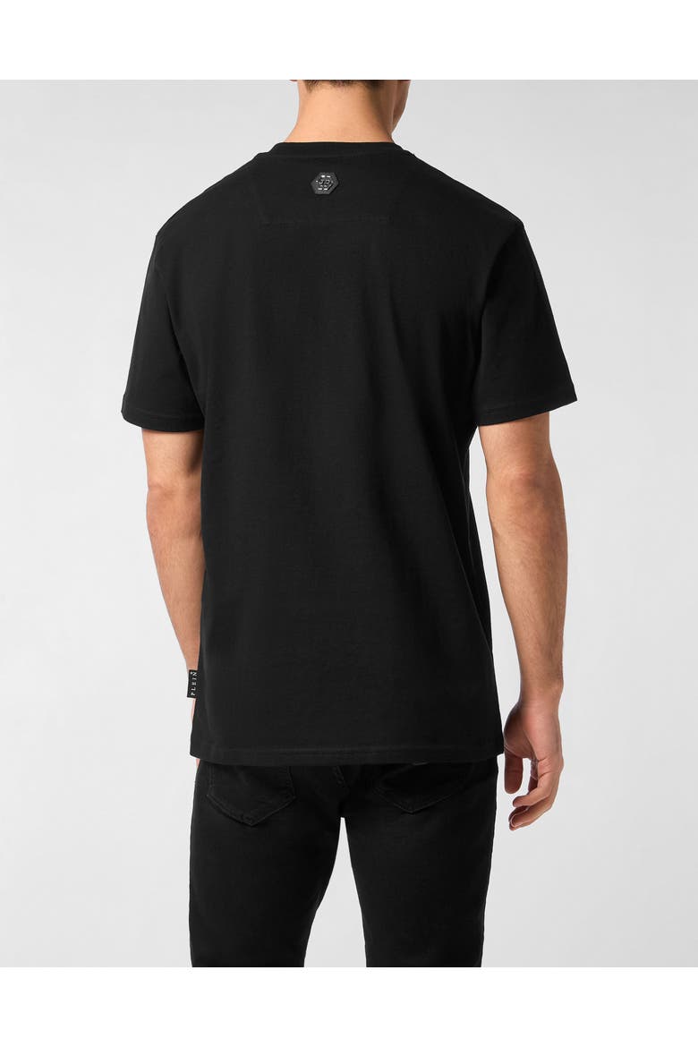 T-Shirt Round Neck Ss Men, Alternate, color, black