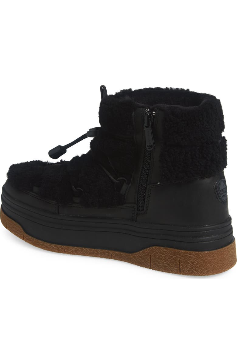 Pajar Janie Waterproof Faux Shearling Platform Bootie, Alternate, color,