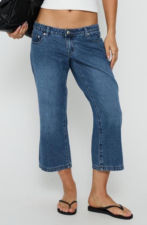 Hierarchy Low Rise 3/4 Length Jeans
