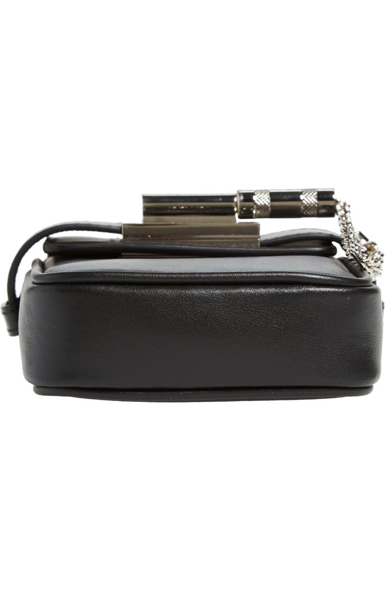 AMIRI Mini Amp Leather Crossbody Bag, Alternate, color,