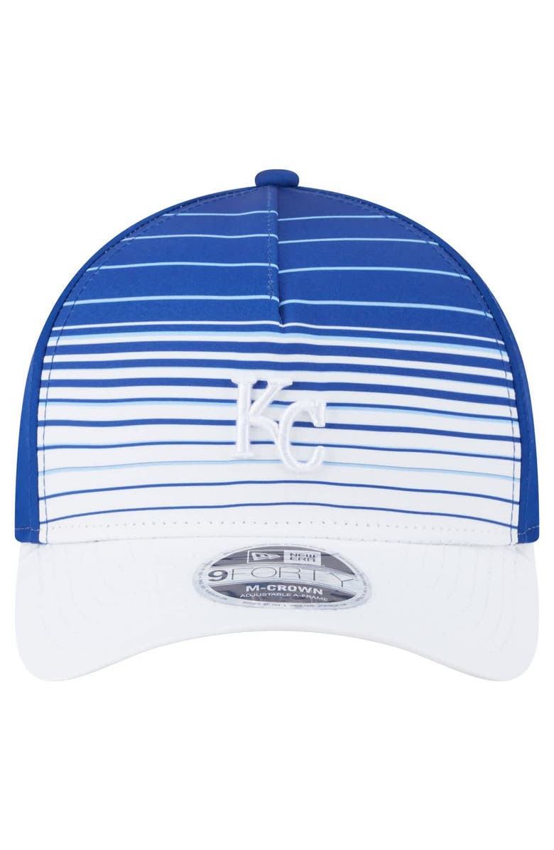 New Era Men's New Era Royal Kansas City Royals Gradient 9FORTY M-Crown Adjustable Hat, Alternate, color, Royal