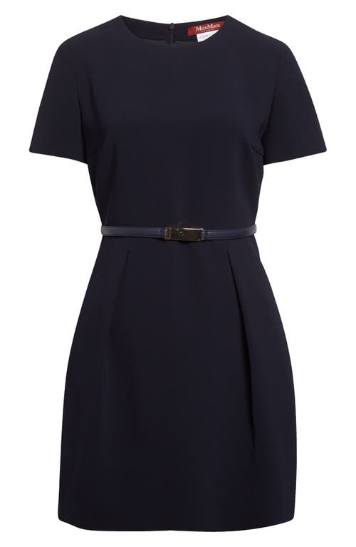 Max Mara Kefalos Cady Belted Minidress