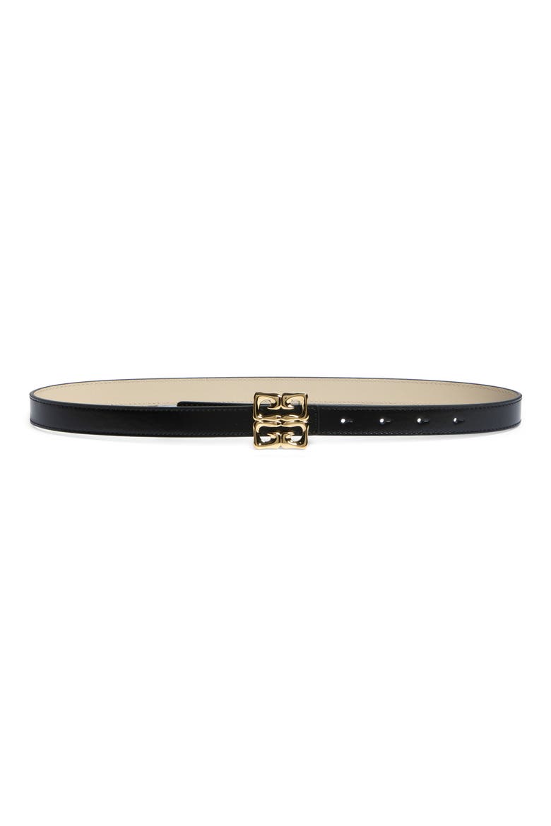 【新品】Givenchy 4g Liquid Reversible Belt 4G Liquid Reversible Leather Skinny Belt (Women) | Nordstrom