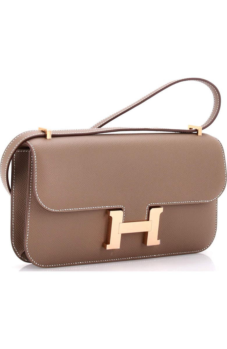 Pre-Owned Hermes Constance Elan NM Bag Epsom 25, Alternate, color, Etoupe