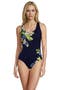  Deep Sea/Blue Floral Tropic