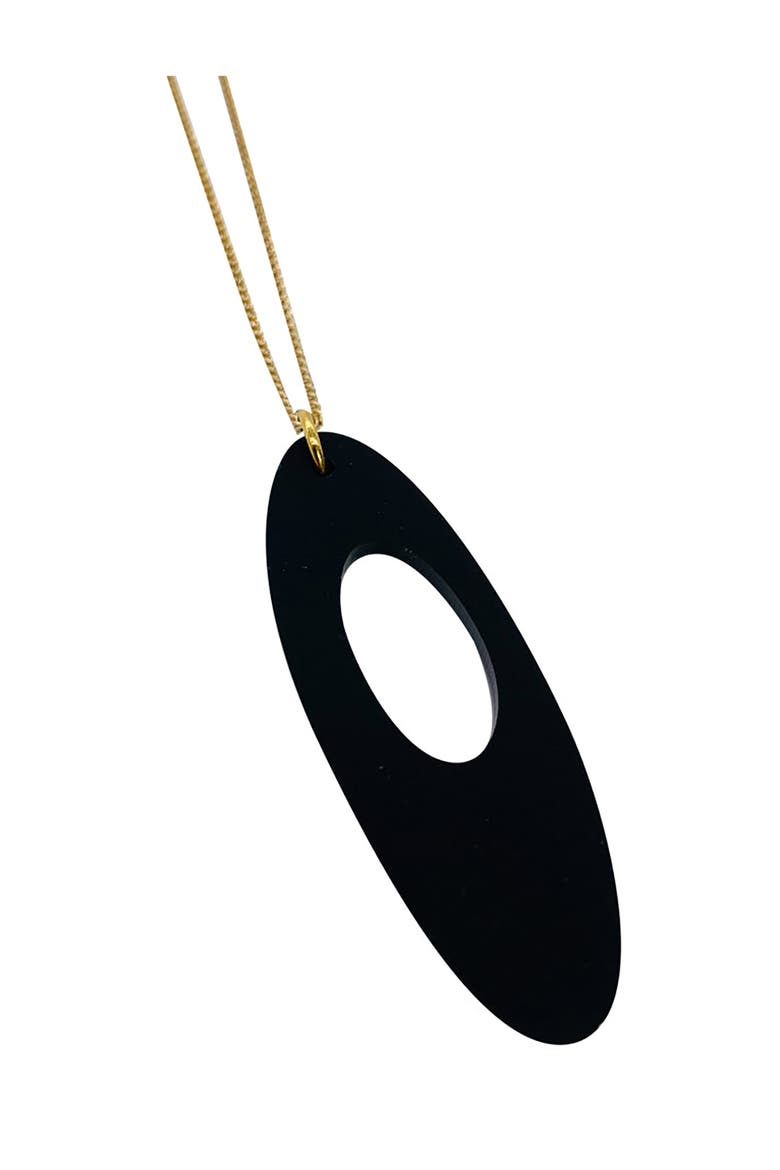 Hepworth Pendant - Black, Alternate, color, Black