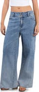 HINT OF BLU Vibe Seamed Wide Leg Jeans