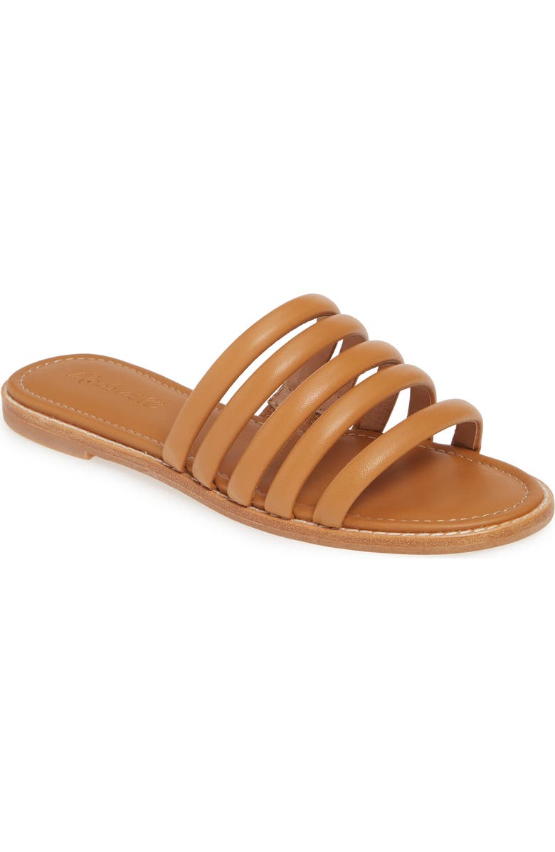 Madewell The Addie Slide Sandal, Main, color,