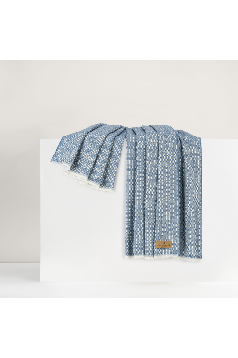 Chambray Hudson Valley Throw, Main, color, Chambray
