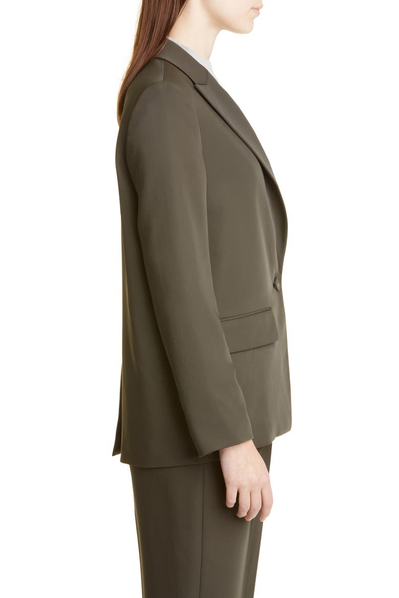 Boyfriend Blazer, Alternate, color, DEEP LAUREL