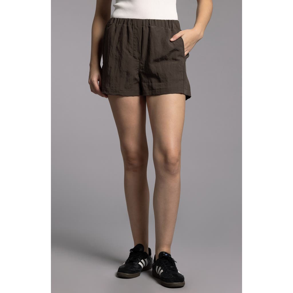 Weekend Los Angeles Bianca Shorts In Black Brown