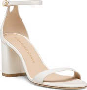 Stuart Weitzman Nudist Block 75 Sandal