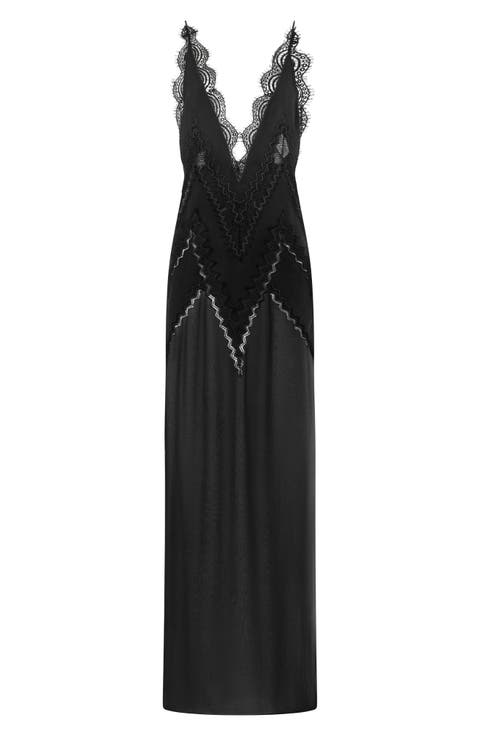 Enverse Satin Lace Slipdress