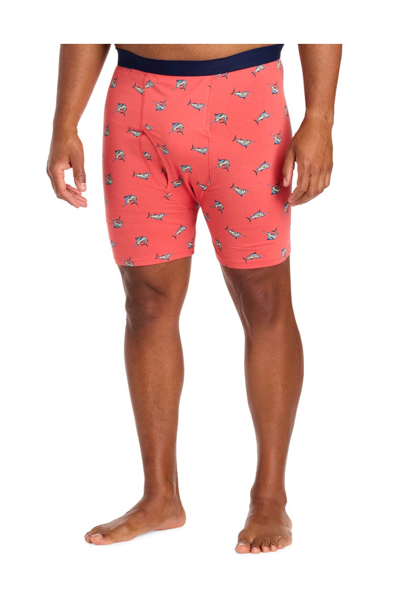 Harbor Bay by DXL Big & Tall 3-pk Active Stretch 4 Inch Boxer Briefs V5, Alternate, color, Marlin