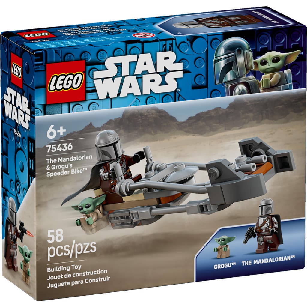 LEGO Star Wars The Mandalorian & Grogu’s Speeder Bike 75436 in Multi at Nordstrom Rack