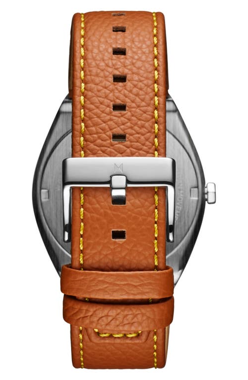 Mvmt Men's Odyssey Ii Brown Leather Strap Watch ,40mm In Tan