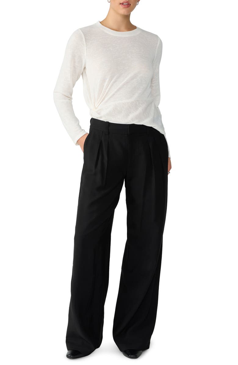 Sanctuary Gab Pleated Wide Leg Pants, Alternate, color, 