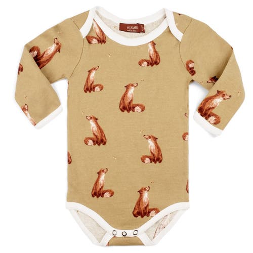 Milkbarn Organic Cotton Long Sleeve One Piece