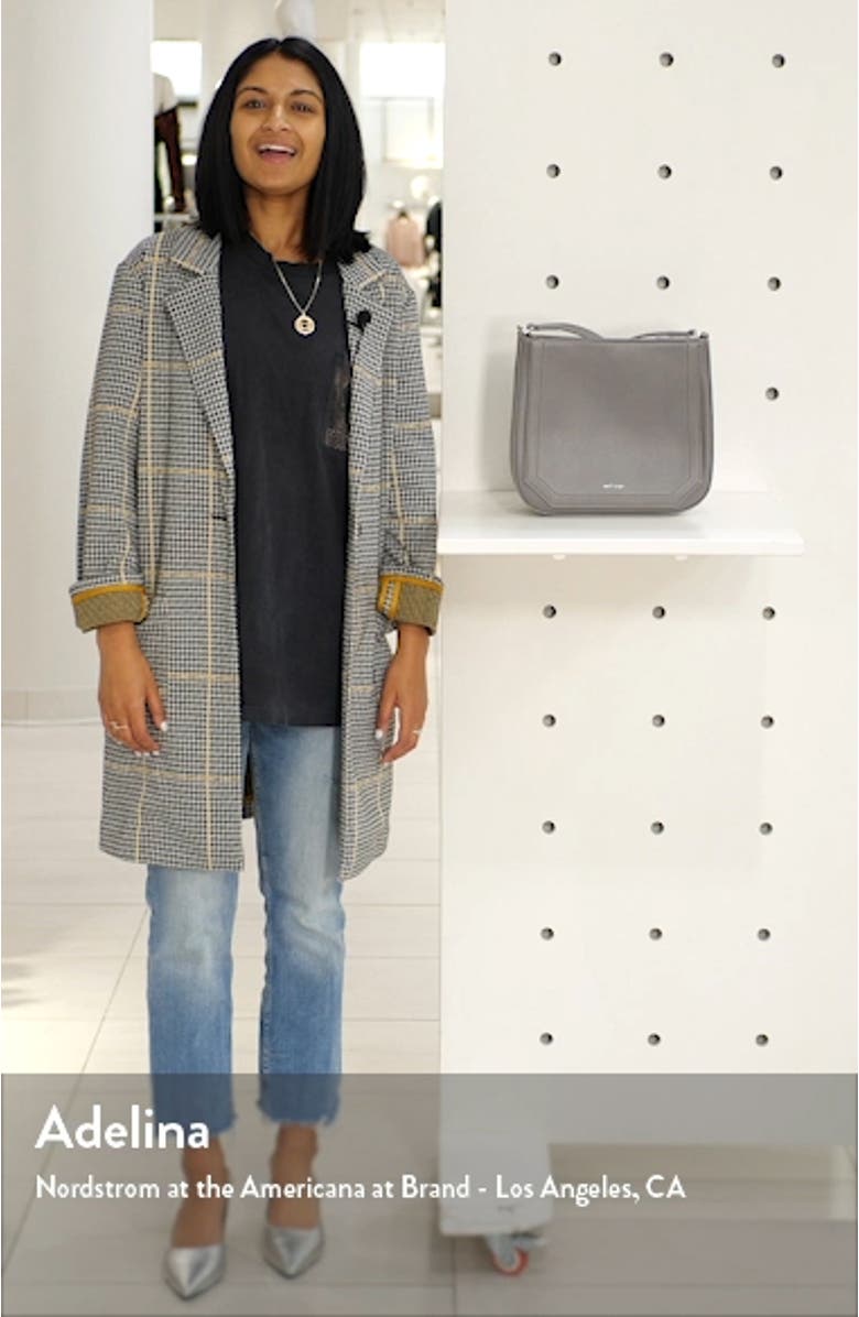 Small Mara Faux Leather Crossbody Bag, sales video thumbnail
