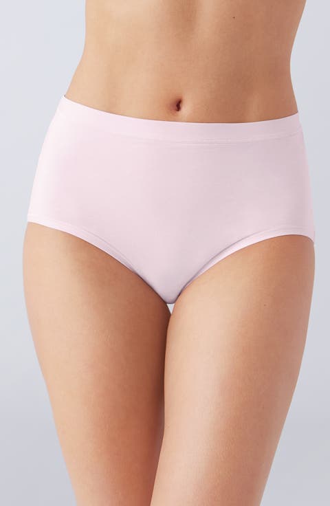 Understated Cotton Blend Briefs