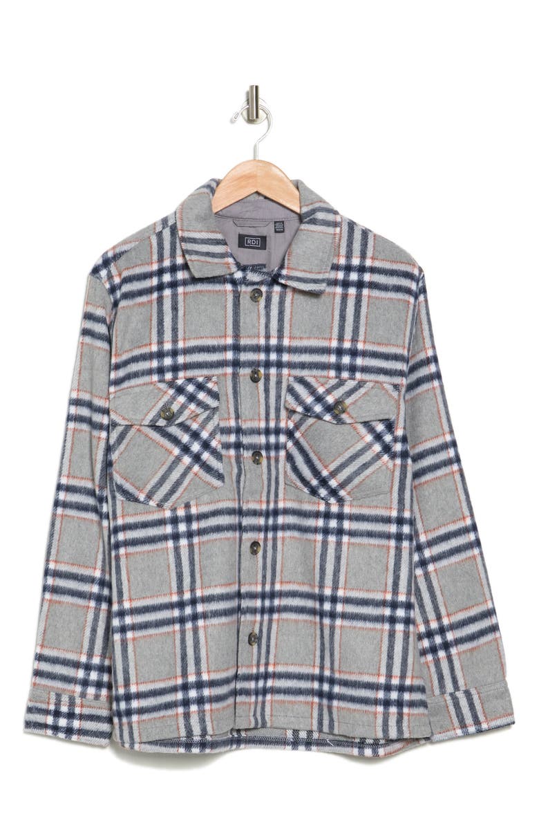 RDI Plaid Shacket, Alternate, color,