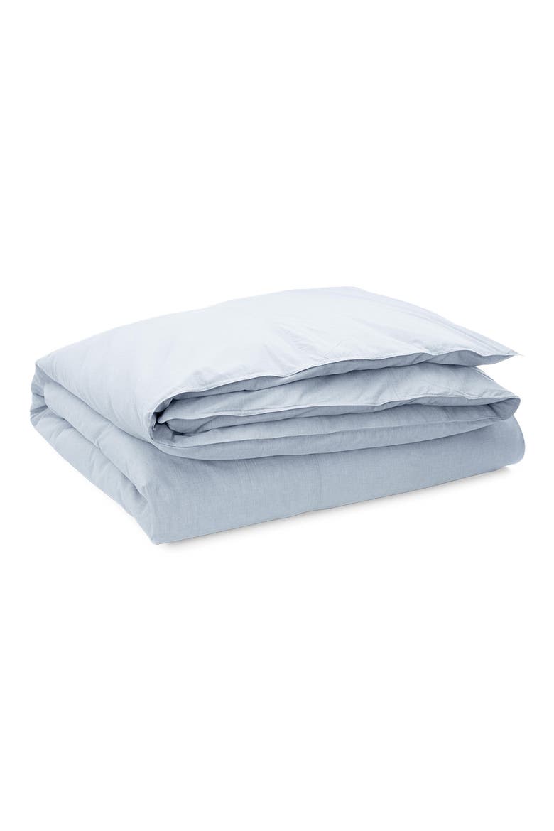 Gradydon Mélange Cotton Comforter, Main, color, CHAMBRAY