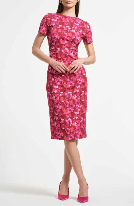 Isaac Mizrahi New York Ruched Waist Dress