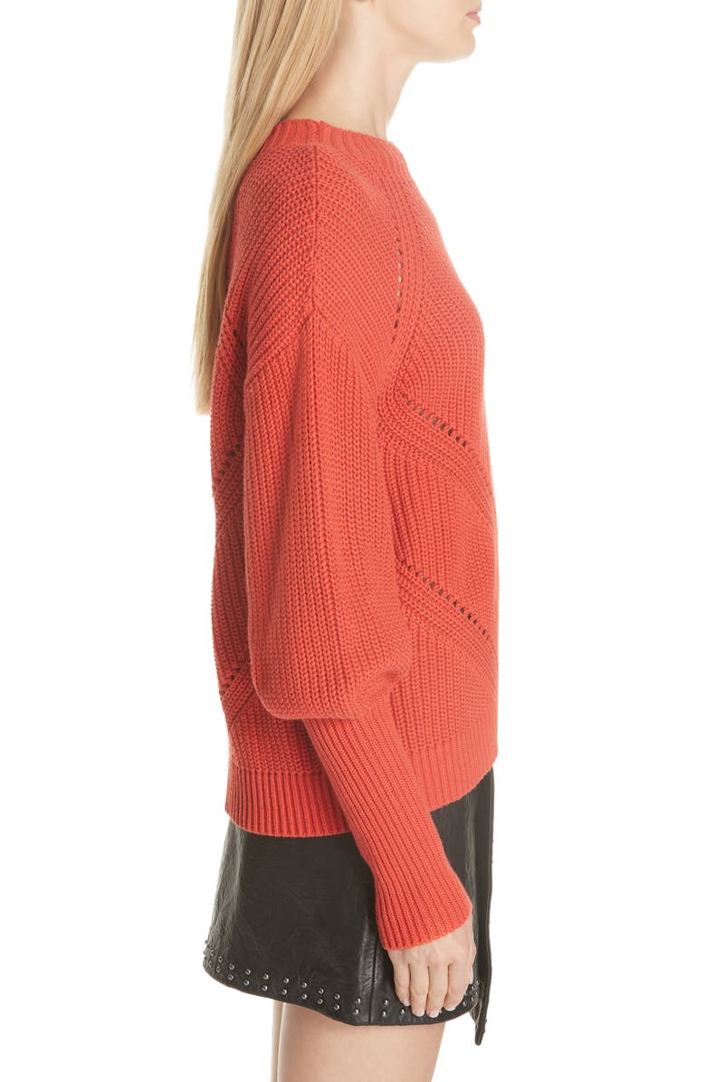 Joie Landyn Blouson Sleeve Sweater, Alternate, color,