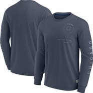 FANATICS Men's Fanatics Blue Chicago Cubs Elements Future Ground Tonal Info Long Sleeve T-Shirt