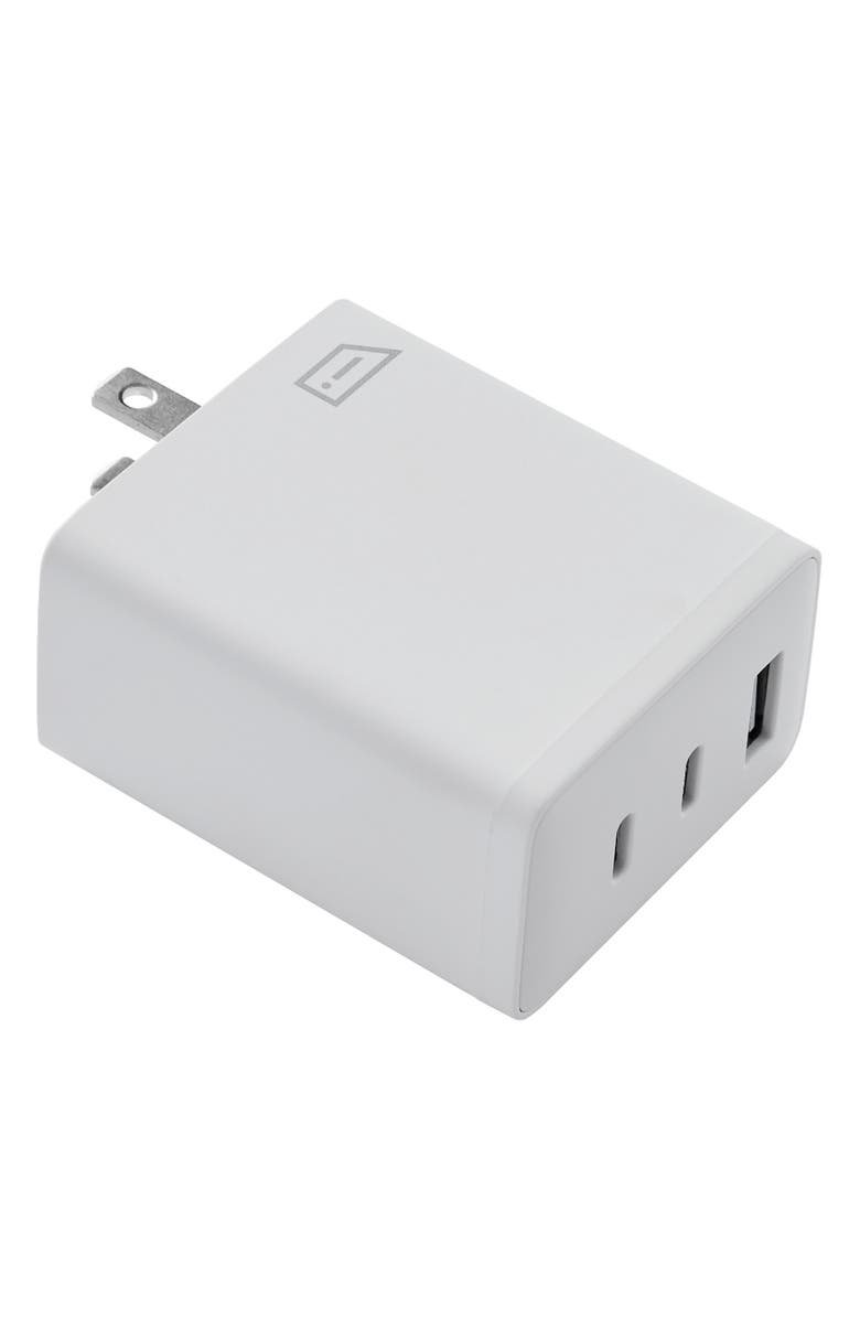 iStore 65W USB-C Folding Charge Cube, Alternate, color, White