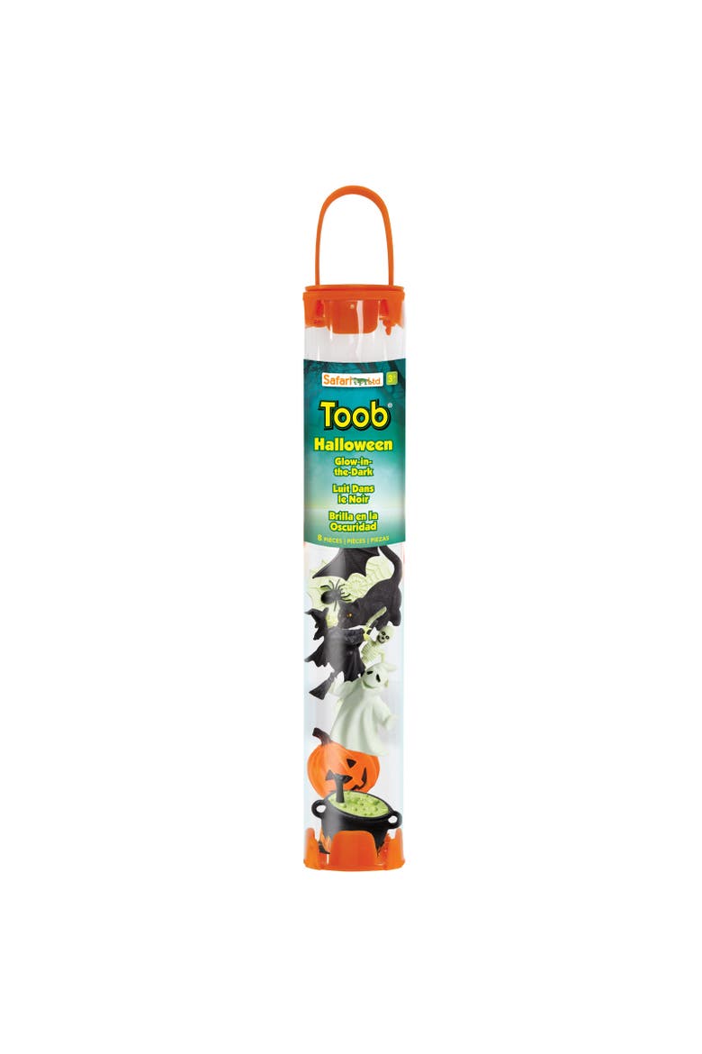 Glow-in-the-Dark Spooky Halloween Designer TOOB - contains 8 Mini Figurines, Alternate, color, None