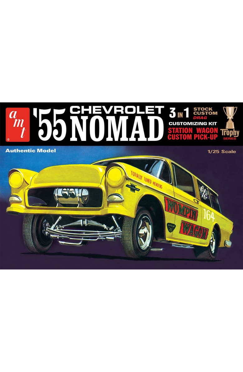 AMT 1955 Chevy Nomad Model Kit, Alternate, color, Multicolored