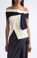 JW Anderson Off the Shoulder Cardigan