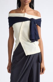 JW Anderson Off the Shoulder Cardigan