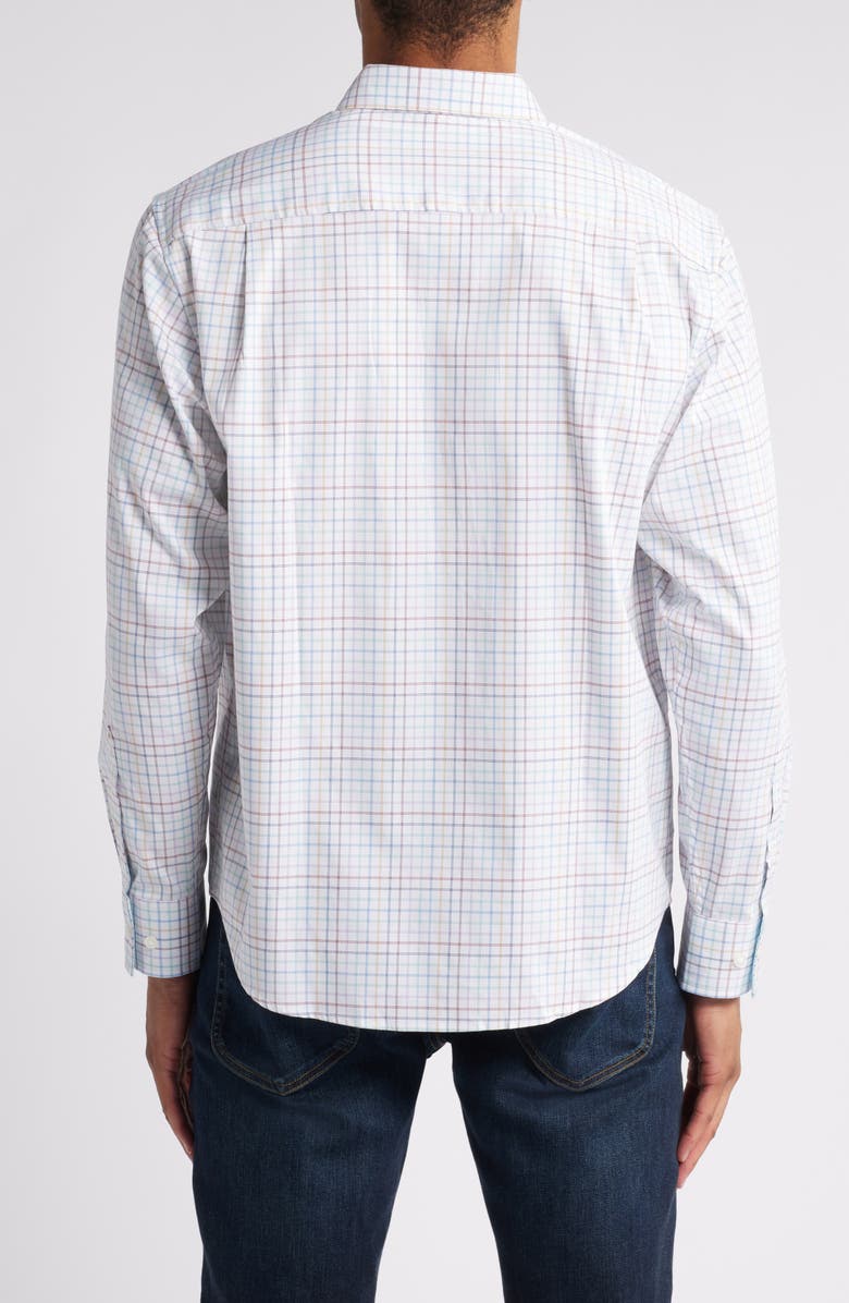 Tommy Bahama Sarasota Cabo Check Performance Button-Up Shirt, Alternate, color, 