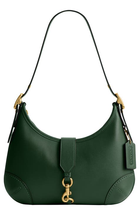 Green coach crossbody sale