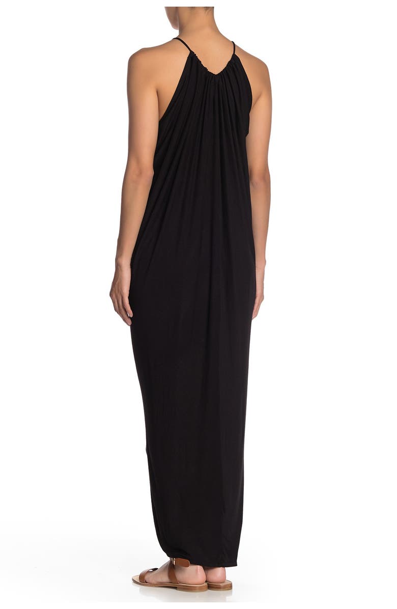VANITY ROOM Grecian Drape Maxi Dress, Alternate, color, 