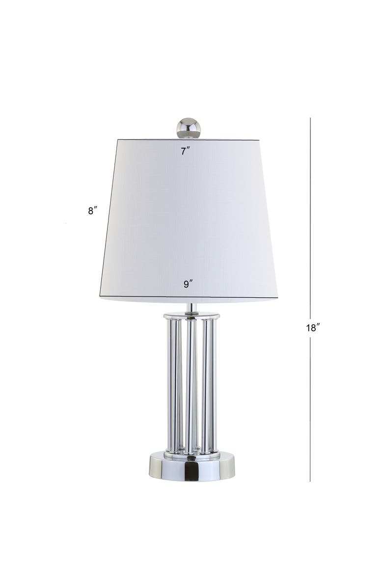 JONATHAN Y Lillian Metal Mini LED Table Lamp, Alternate, color,