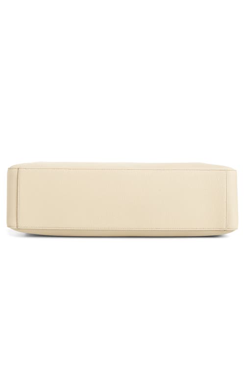 Ferragamo Medium Star Leather Tote In Stone
